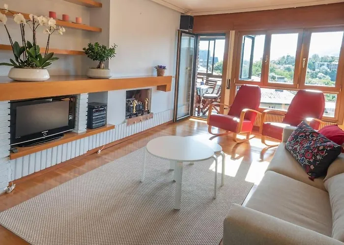 Palacio Con Vistas A La Bahia Ac, Wifi, Parking סן סבסטיאן